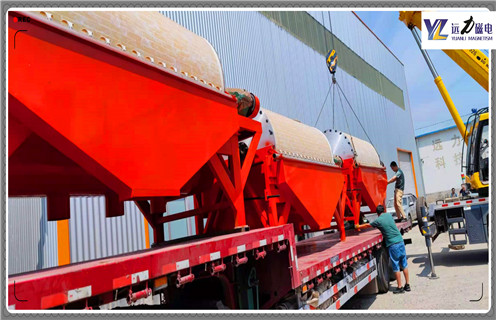 永磁筒式磁選機，CTS-1240銅仁永磁筒式磁選機_磁鐵如何分布_CTS-1240銅仁永磁筒式磁選機不吸鐵如何處理