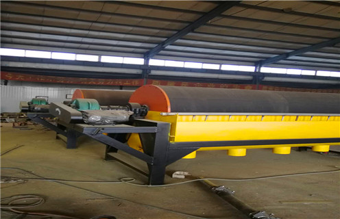 永磁筒式磁選機，四川CTB-618永磁筒式磁選機1230磁場強度_磁鐵如何分布_四川CTB-618永磁筒式磁選機1230磁場強度不吸鐵如何處理