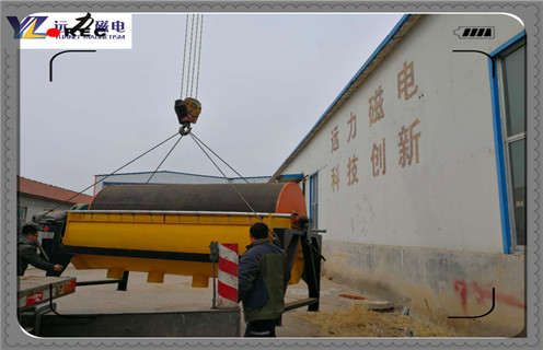 永磁筒式磁選機，四川CTB-618永磁筒式磁選機1230磁場強度_磁鐵如何分布_四川CTB-618永磁筒式磁選機1230磁場強度不吸鐵如何處理