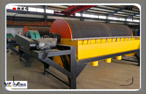 永磁筒式磁選機，浙江CTS-1230永磁筒式磁選機備件_磁鐵如何分布_浙江CTS-1230永磁筒式磁選機備件不吸鐵如何處理