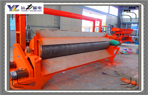 濕式磁選機(jī)，湖北濕式永磁磁選機(jī)_釩鈦鐵礦湖北濕式永磁磁選機(jī)型號(hào)參數(shù)及磁場(chǎng)強(qiáng)度