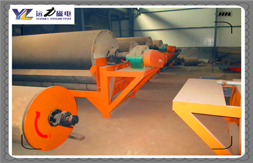 干式磁選機，陜西干式永磁磁選機_推薦合適廠家皮帶及結構價格，陜西干式永磁磁選機